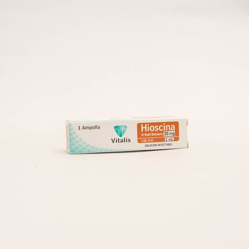 [007462] HIOSCINA BUTIL BROM AMP X 1 VITALIS