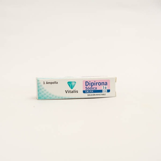 [007686] DIPIRONA AMP 1GR 2ML X 1 VITALIS