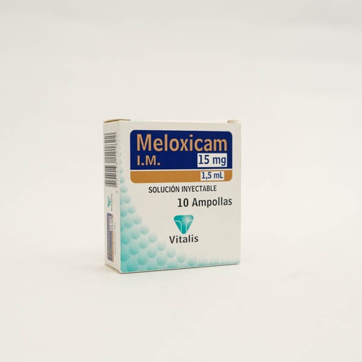 [007688] MELOXICAM AMP 15MG X 10 VITALIS