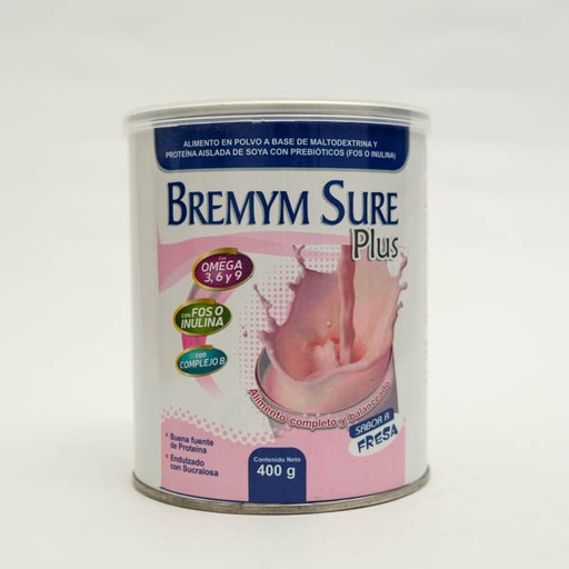 [007888] BREMYMSURE PLUS LATA X 400G FRESA