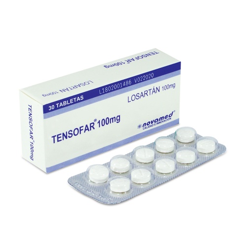 [007915] LOSARTAN TAB 100MG X 30 TENSOFAR 1MAS2 NOVAMED