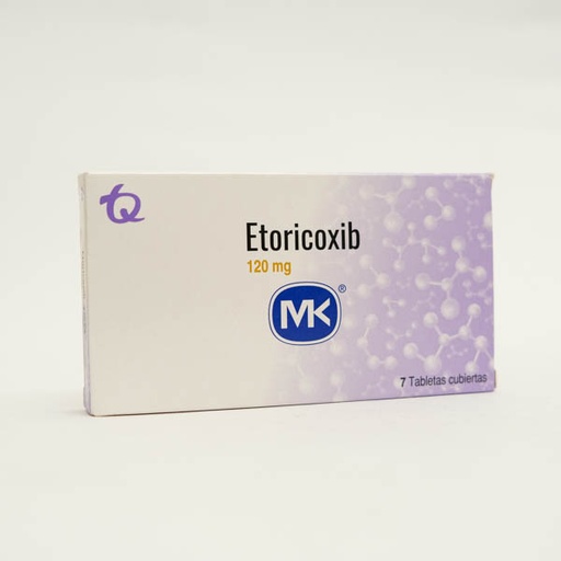 [007989] ETORICOXIB TAB 120MG X 7 MK