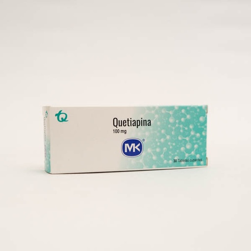 [007996] QUETIAPINA TAB 100MG X 30 MK