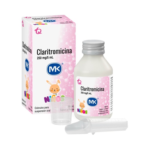 [000665] CLARITROMICINA SUS 250MG X 50   MK