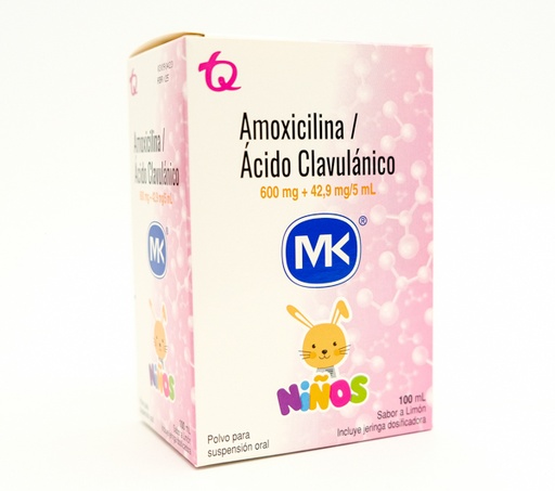 [008114] AMOXI 600MG ACID CLAVUL SUS X 100 MK