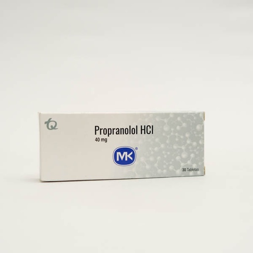 [008201] PROPANOLOL TAB 40MG X 30 MK