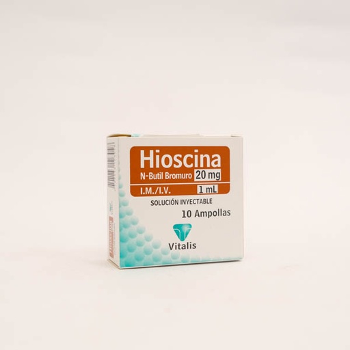 [008230] HIOSCINA BUTIL BROM AMP X 10 VITALIS