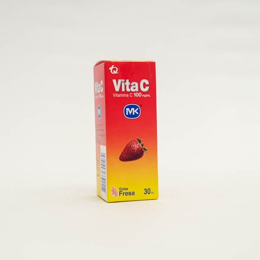 [008266] VITAMINA C GOTAS X 30ML FRESA MK