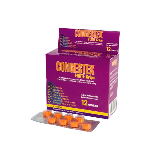 [008455] CONGESTEX FORTE GRIPA TAB X 80 NOVAMED