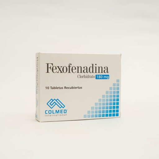 [008461] FEXOFENADINA TAB 180MG X 10 COLMED