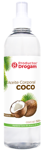 [008494] ACEITE CORPORAL COCO X 500ML DROGAM