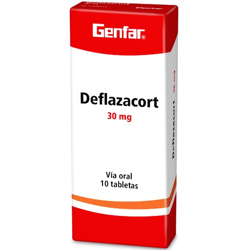 [000719] DEFLAZACORT TAB 30MG X 10  GF