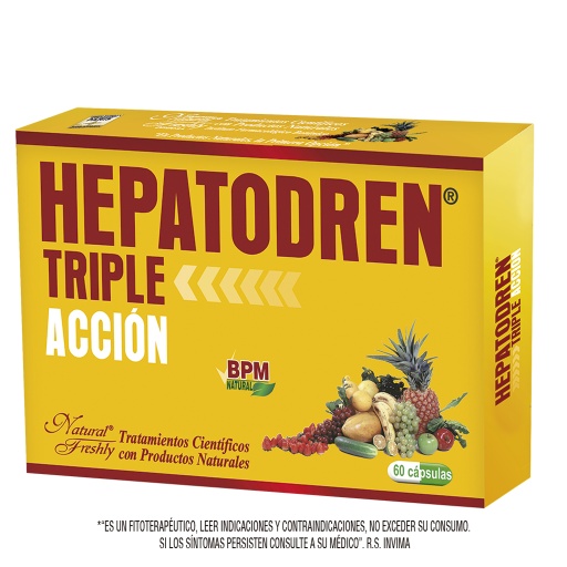 [008599] HEPATODREN DRENADOR HEPATICO CAP X 60 NF