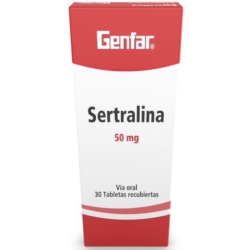 [008642] SERTRALINA TAB 50MG X 30 GF