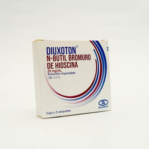 [008681] HIOSCINA BUTIL BROM AMP X 5 DIUXOTON BLASKOV