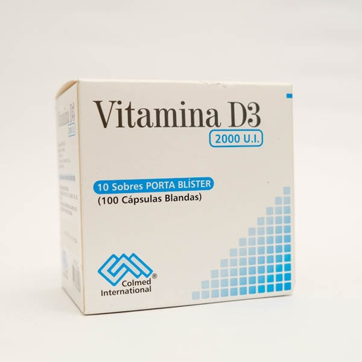 [008761] VITAMINA D3 1000UI X 100 COLMED