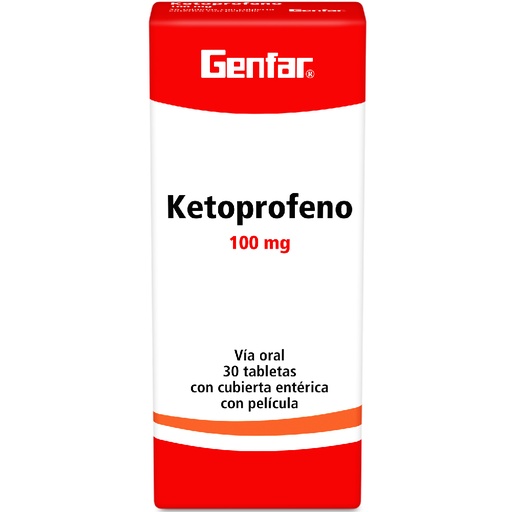 [000863] KETOPROFENO TAB 100MGX30 GF