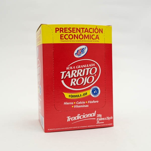 [8794] TARRITO ROJO SOB 25G X 8 JGB