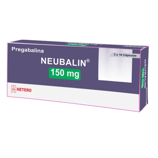 [8872] PREGABALINA CAP 150MG X 30 NEUBALIN  SEVEN PHARMA