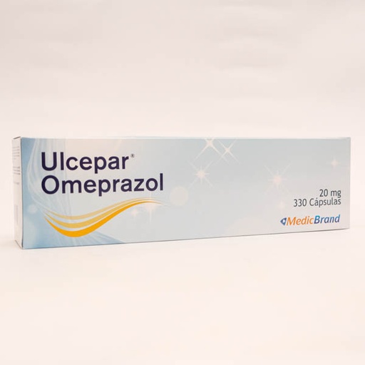 [9021] OMEPRAZOL CAP 20MG X 330 ULCEPAR PC