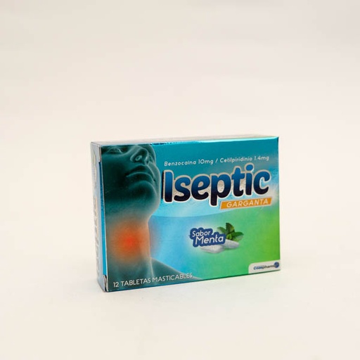 [9049] ISEPTIC MENTA TAB X 12 PC