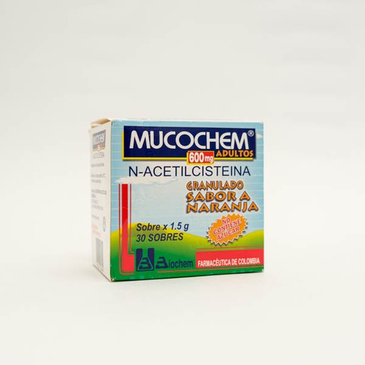 [9079] MUCOCHEM GRANUL SOBRE 600MG X 30 BIOCHEM