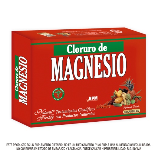 [9138] CLORURO DE MAGNESIO CAJ X 30 CAP NATURAL F