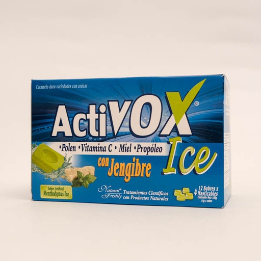 [9174] ACTIVOX ICE JENGIBRE X 12 NATURAL F