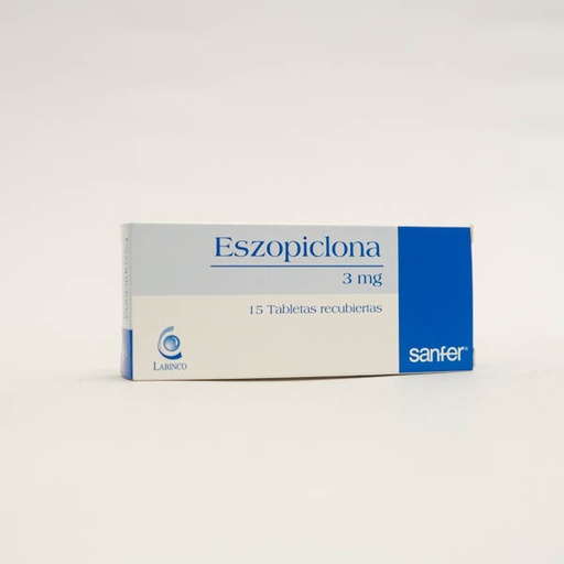 [9227] ESZOPICLONA TAB 3MG X 15 LABINCO