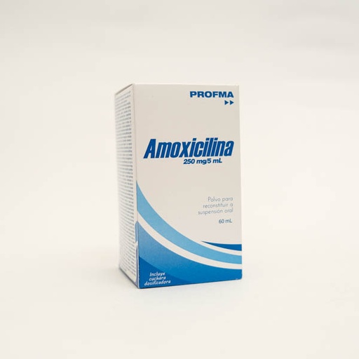 [9229] AMOXICILINA SUS 250MG X 60ML PROFMA