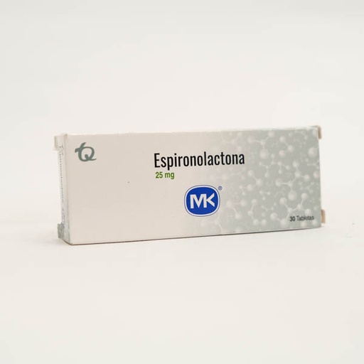 [9290] ESPIRONOLACTONA TAB 25MG X 30 MK