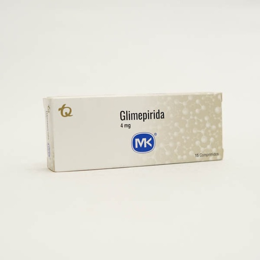 [9291] GLIMEPIRIDA TAB 4MG X 15 MK