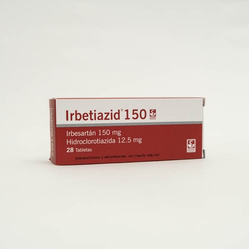 [9308] IRBESARTAN HIDRO TAB 150MG/12.5MG X 28 IRBETIAZID HUMANCARE