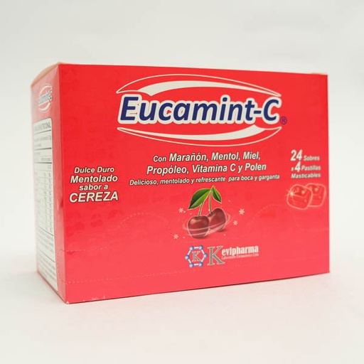 [9423] EUCAMINT CEREZA 24 SOB X 4 PAST