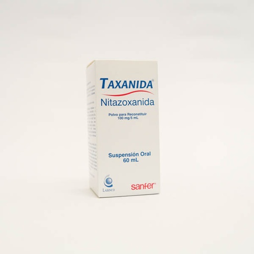 [000960] NITAZOXADINA SUS 100MG X 60ML  TAXANIDA