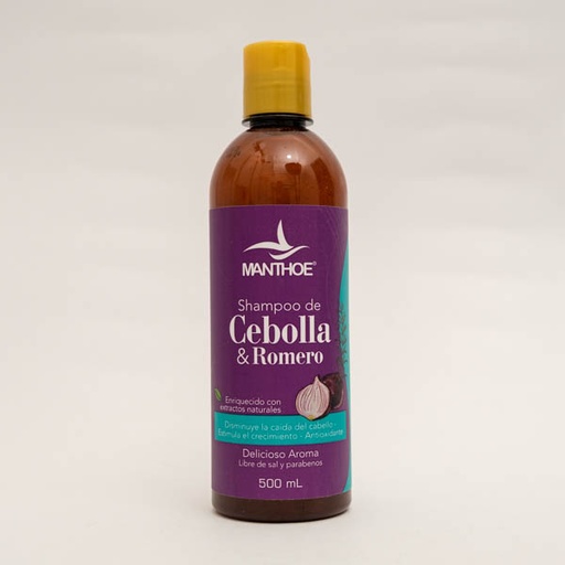 [9457] SHAMPOO CEBOLLA Y ROMERO X 500ML LICOL