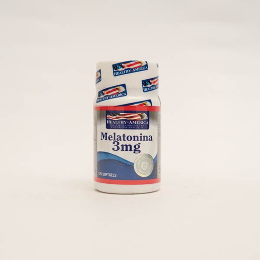 [9587] MELATONINA CAP 3MG X 120 HEALTHY AMERICA