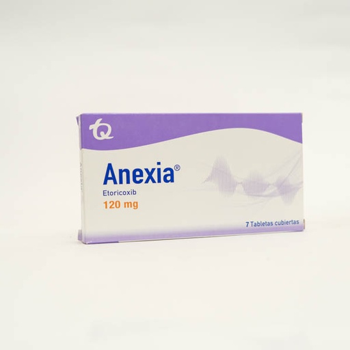 [9625] ANEXIA TAB 120MG X 7 ETORICOXIB MK