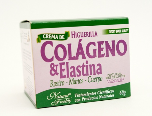 [9753] COLAGENO Y ELASTINA CREMA X 60GR NATURAL FRESHLY