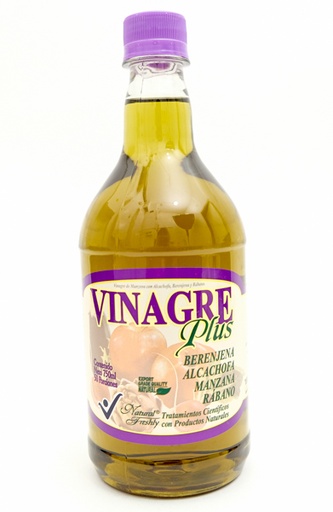 [9761] VINAGRE PLUS BEREN ALCA MANZA FCO X 750ML NATURAL F