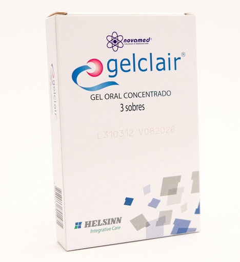 [9782] GELCLAIR NR X 3 SOBRES NOVAMED