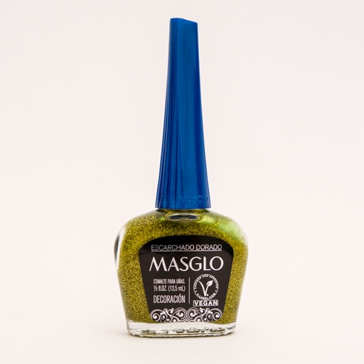 [9988] ESMALTE DECORACION ESC DORADO 13 5ML MASGLO