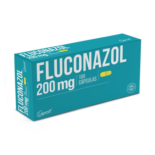 [001111] FLUCONAZOL CAP 200MG X 100 LAPROFF